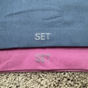 SET ACTIVE SCULPTFLEX bra, RACER BACK V NECK, set of 2, size M/L